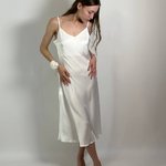 Dress in linen style milk ARTMON