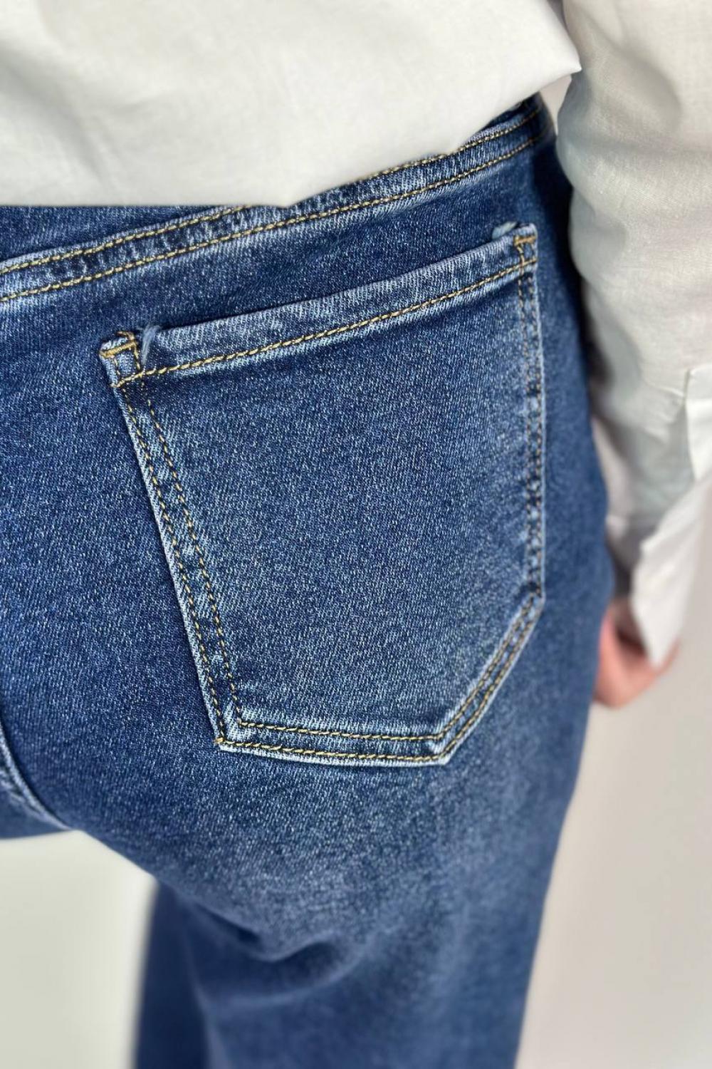 Джинси MOM Fit сині Z3380X Dicesil Denim