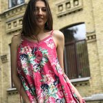 Сарафан короткий рожевий VALENSOLE 112