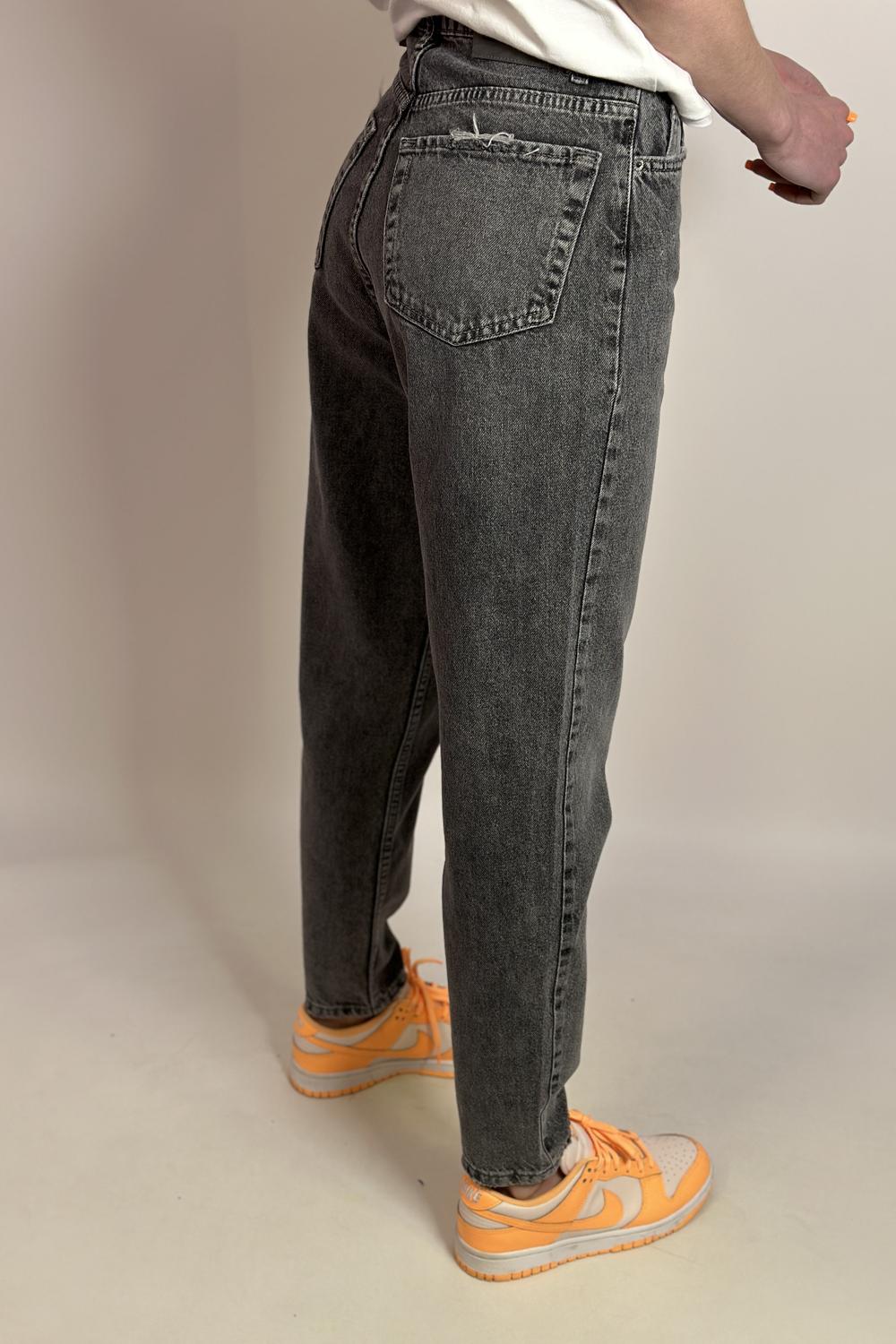 MOM jeans graphite Woman 515