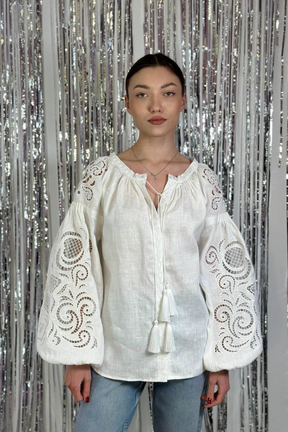 Вишиванка жіноча Рішельє: традиція в сучасному вигляді Embroidered Jem