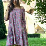 Esterel 15 Short Boho-Style Summer Dress