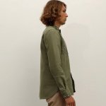 Вишиванка чоловіча хакі Гори Svarga