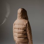 Beige short jacket