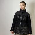 Jacket women's spring black FW22-514 Marina V