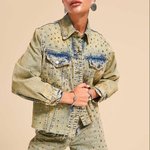 Джинсова куртка вінтажна