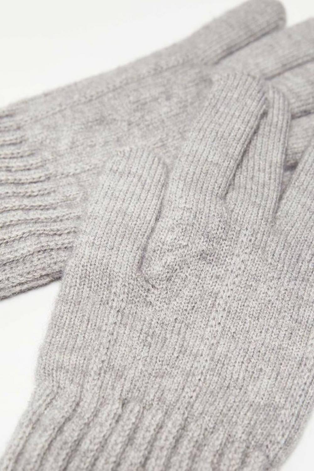 Women's gloves gray Z-RE-3901 MOODO