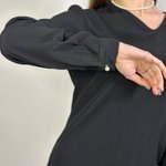 Blouse long black Dixie