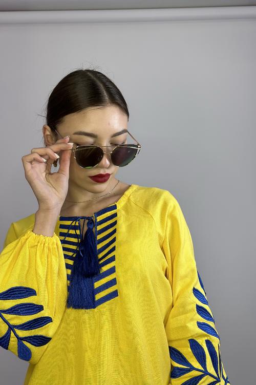 Gold mirror glasses L-OK-3111