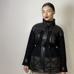 Куртка жіноча весняна чорна FW22-514 Marina V