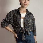 Сорочка в клітинку 6521 AZURI