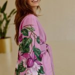 Embroidered Fuchsia EMBROIDERED GEM