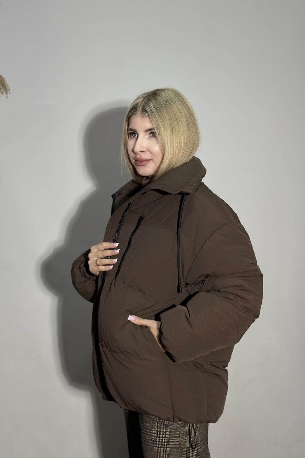 Brown winter jacket