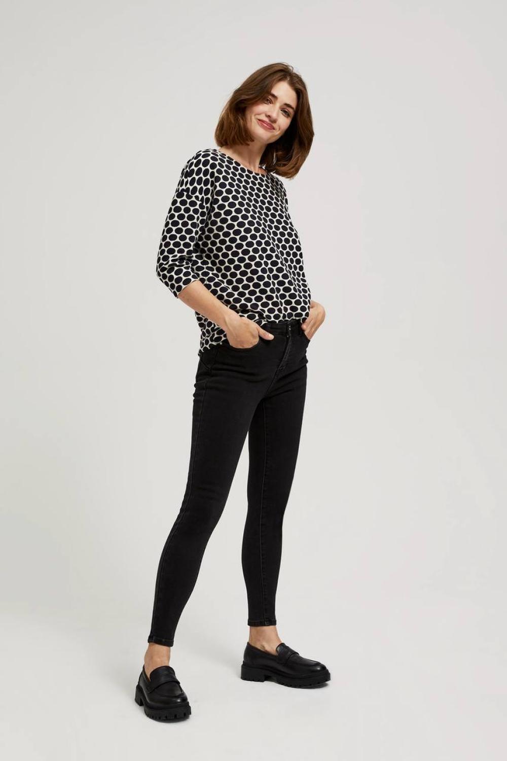 Jeans skinny black Z-JE-4200 MOODO