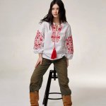 Вишиванка жіноча Орнамент Merezhka