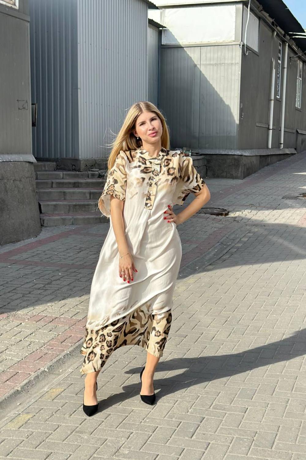 Milk summer maxi dress