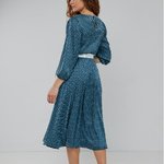 Armani silk dress with belt
