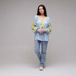 Вишиванка жіноча жовто-блакитна Перемога