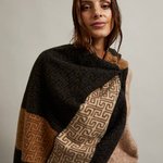 A brown scarf