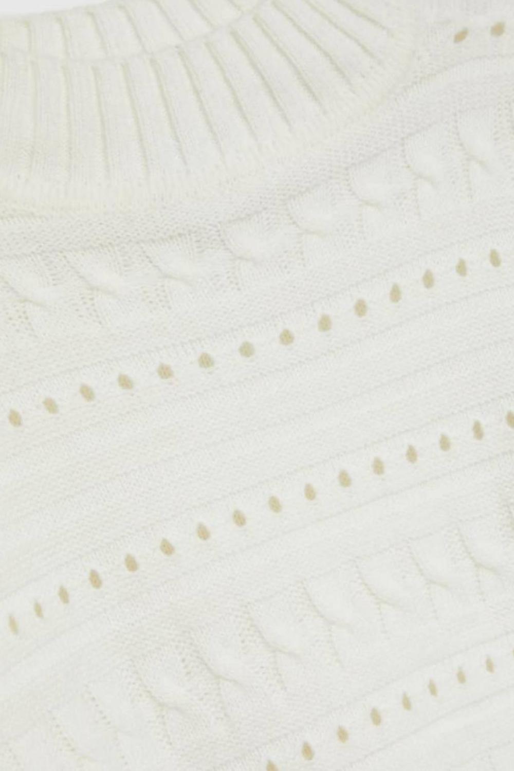 Women's white sweater