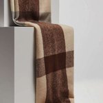 A brown scarf