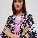 Jacket printed short sleeve Moodo L-MR-4012