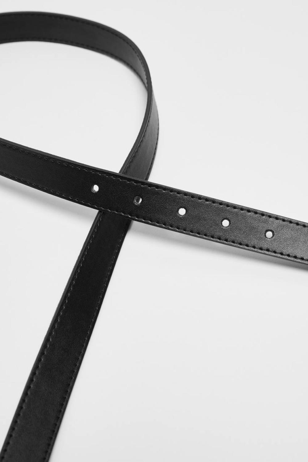 Black belt mad eco-leather