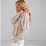 Knitted milk jumper