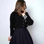 Tennis skirt black M-259
