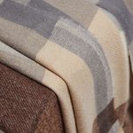 A brown scarf