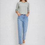 Blue mom jeans L-JE-4905-L-Realiz