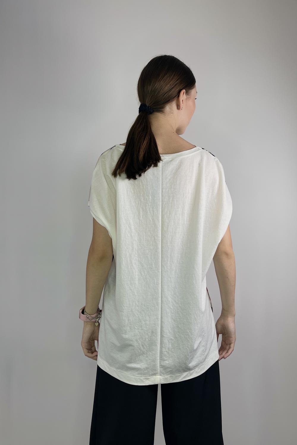 Блуза в принт Petro Soroka KP-3713-17