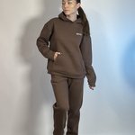 Костюм жіночий теплий на флісі 5940 AZURI