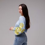 Вишиванка жіноча жовто-блакитна Перемога