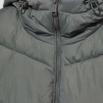 Vest with hood olive L-KA-4000 Moodo