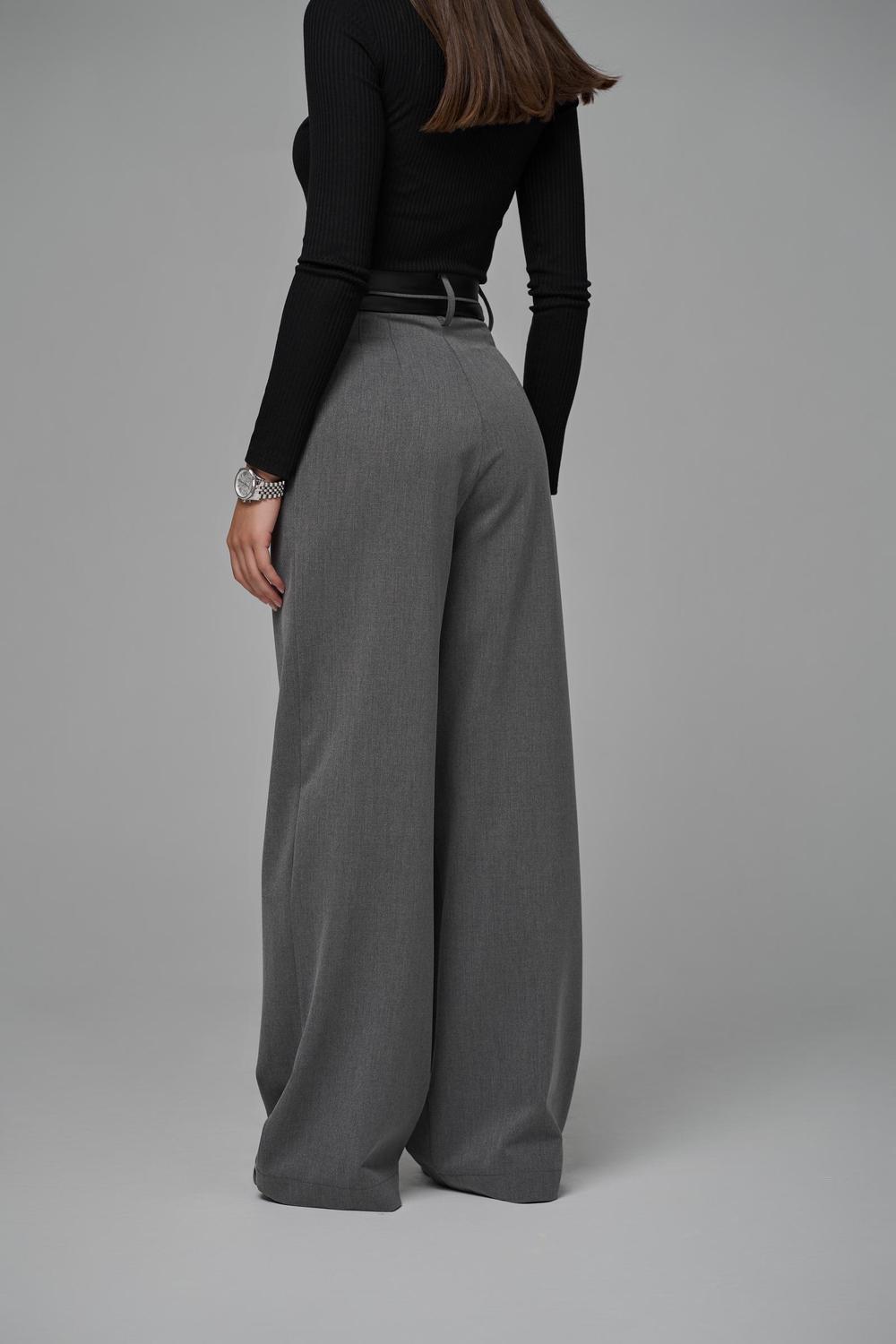 Trousers palazzo graphite 518 ROY