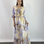 Long chiffon dress FR779726 Briefly