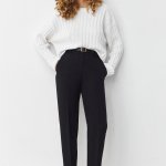 Pants classic black Basil STIMMA