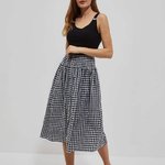 Black striped top L-TS-4063 Moodo