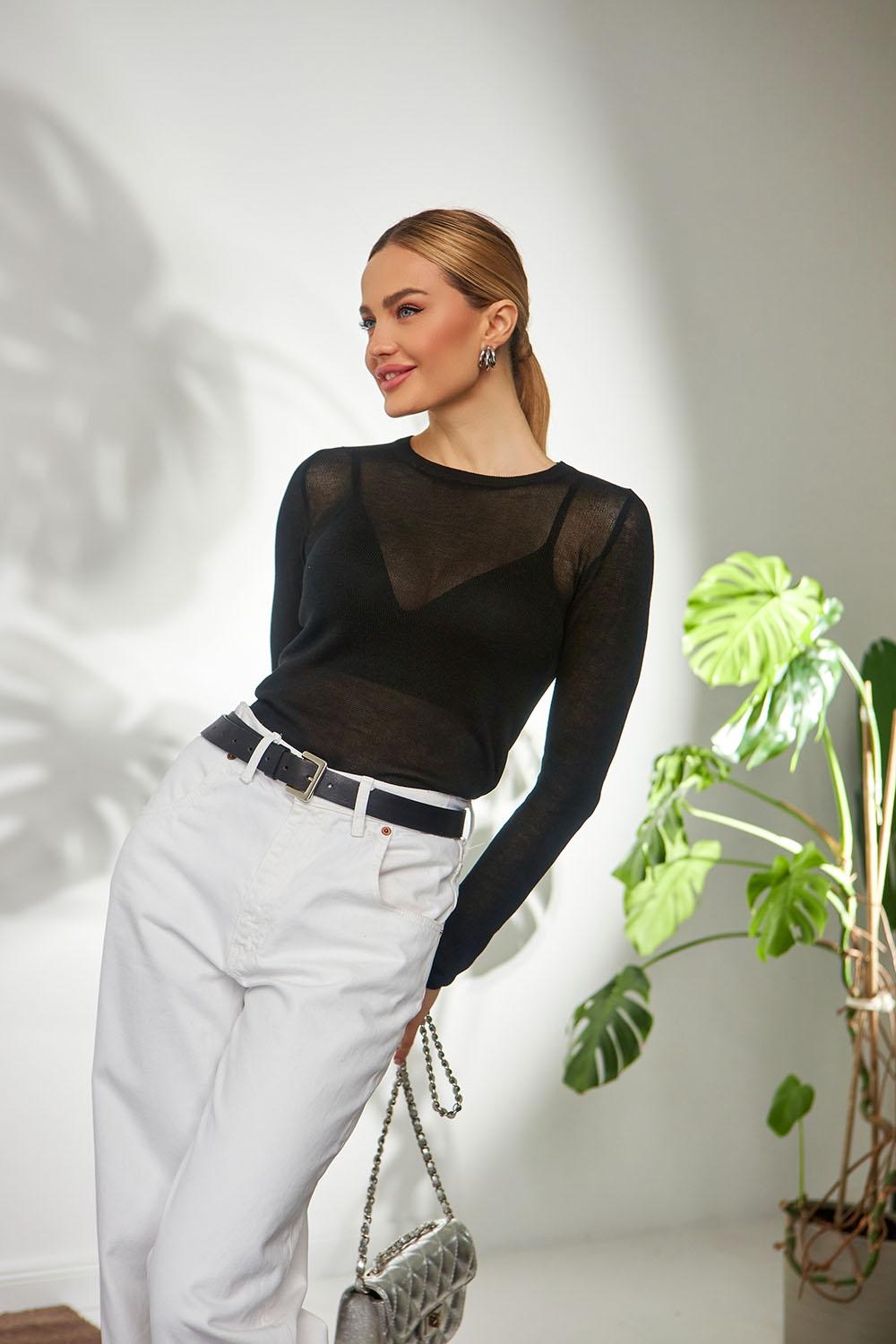 Longsleeve black 2498 BELLISE