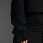 Black crop jacket