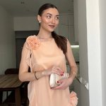 Сукня кортка персикова святкова peach_dress