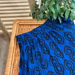 Blue pleated skirt 22AH018-K-Realiz