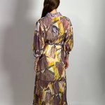 Printed shirt dress 07008 MAXA