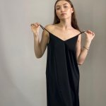 Сукня шовкова чорна Лібея Stimma