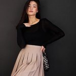 Спідниця тенісна бежева M-259 VERONIKA