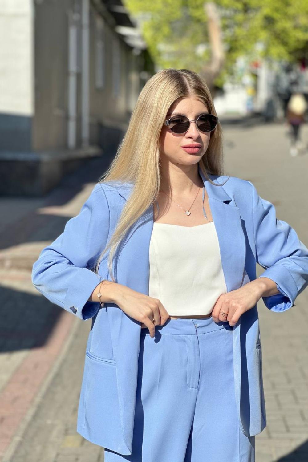 Blue jacket
