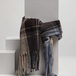 A brown scarf