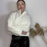Куртка молочна весняна Stimma Мірандіна