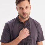 Чоловічі вишиванки Тризуб MEREZHKA
